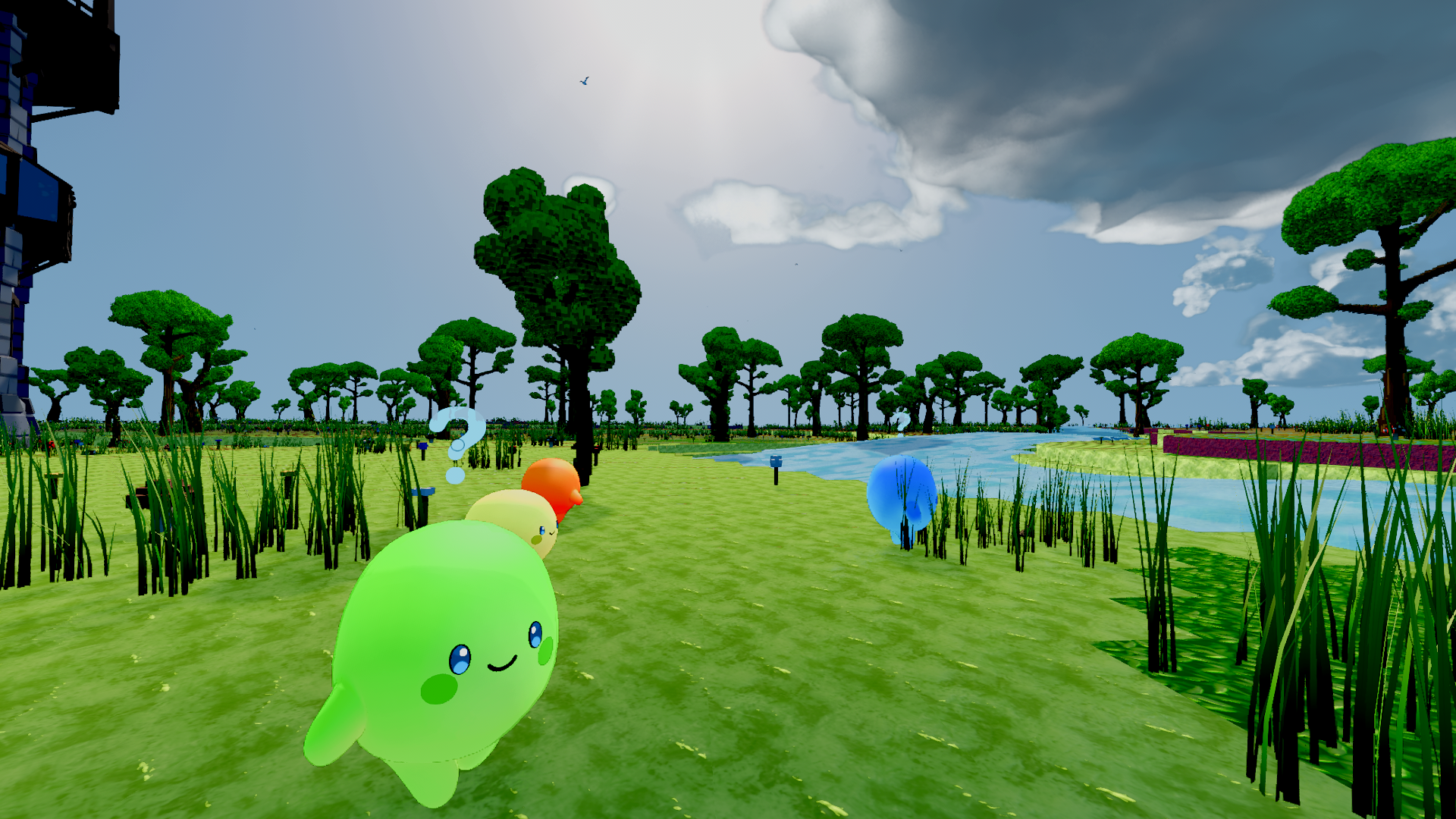 Luminids creature visual anchor