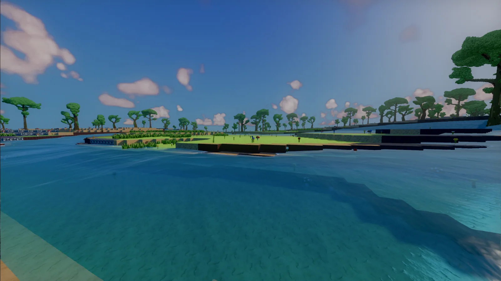 Water pass showing channel readability