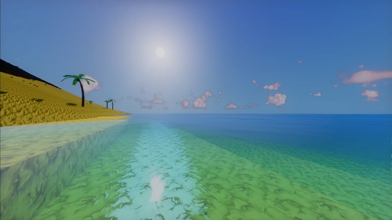 Water readable from above