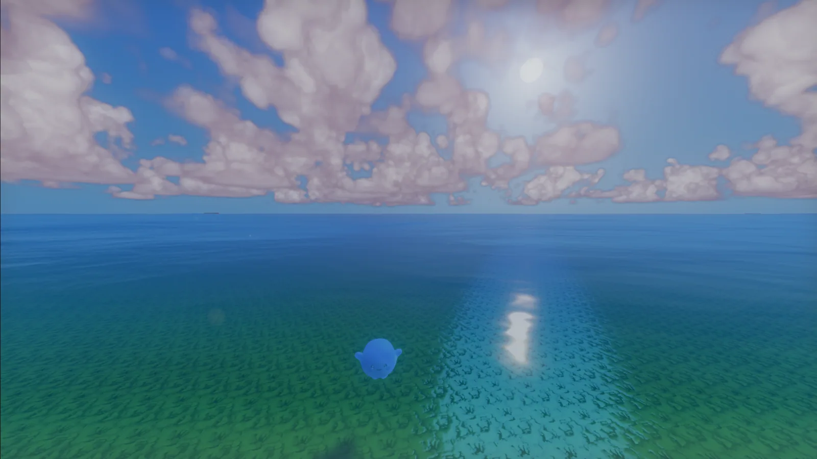 Water and terrain atmosphere pass