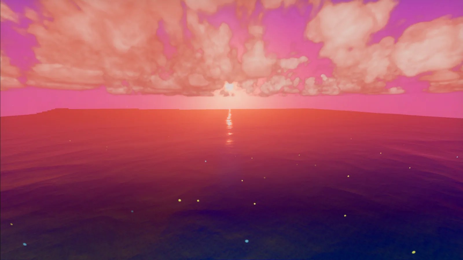 Current Luminids water system landing shot