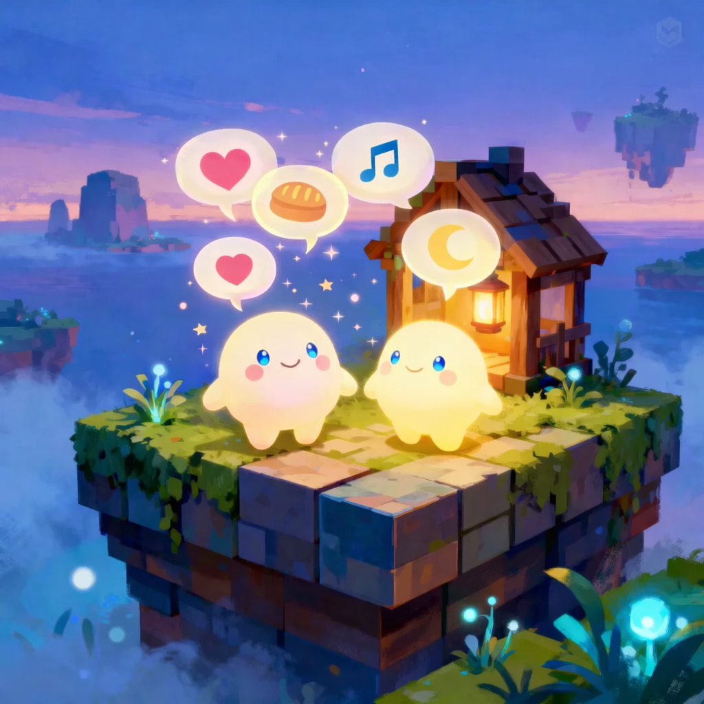 How Luminids think - emergent behavior system