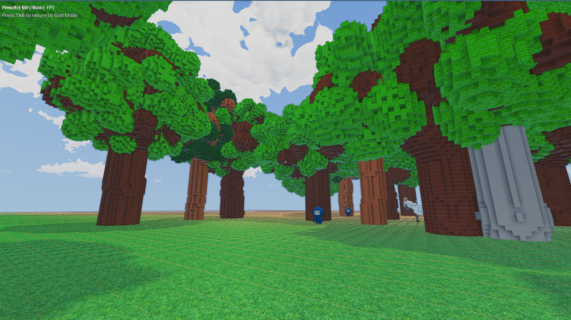 Procedural Forest Generation - Voxel Trees