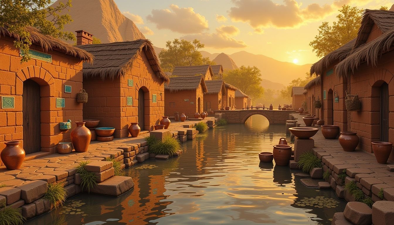 Luminids civilization hero background