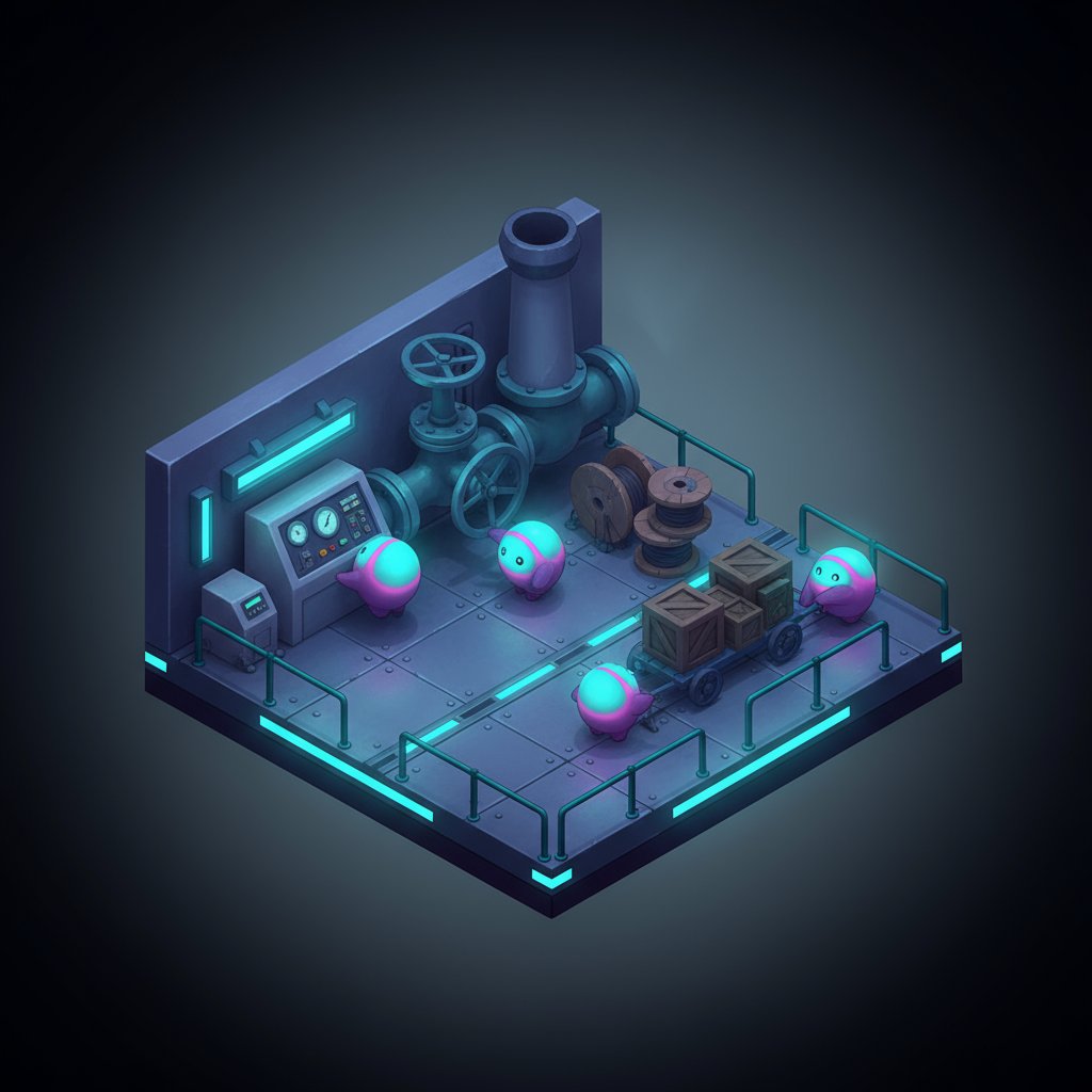 Industrial Age diorama